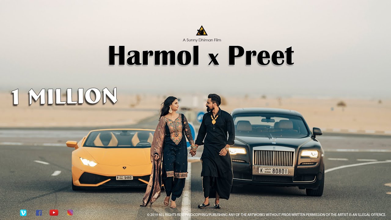 BEST PRE WEDDING SHOOT | HARMOL & PREET | DUBAI | SUNNY DHIMAN PHOTOGRAPHY | CHANDIGARH