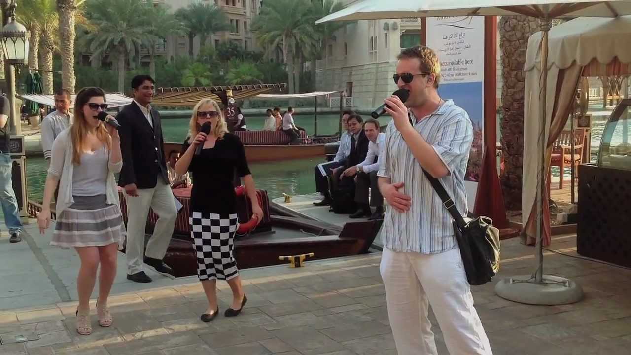 The Swingle Singers Flash Mob – Souk Madinat Jumeirah