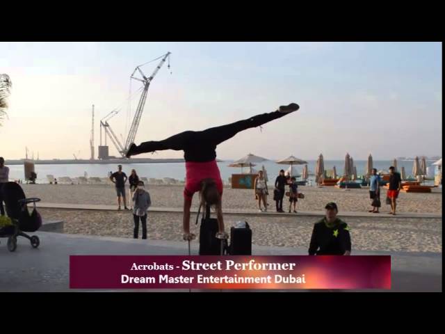 Street Performers at The Beach Dubai