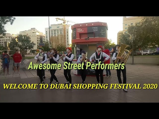 Dubai Shopping Festival 2020 / Amazing Street Performers